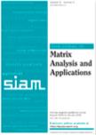 SIAM Journal on Matrix Analysis and Applications《SIAM期刊之矩阵分析和应用》