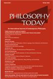 Philosophy Today《今日哲学》