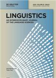 Linguistics《语言学》