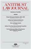 Antitrust Law Journal《反垄断法杂志》