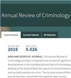 Annual Review of Criminology《犯罪学年鉴》