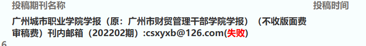 这是投稿成功还是失败了啊？