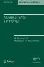 Marketing Letters《市场营销快报》