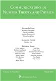 Communications in Number Theory and Physics《数论与物理通讯》