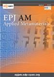 EPJ Applied Metamaterials《EPJ应用超材料》