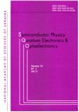 Semiconductor Physics, Quantum Electronics and Optoelectronics《半导体物理学、量子电子学与光电子学》