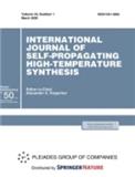 International Journal of Self-Propagating High-Temperature Synthesis《国际自蔓延高温合成杂志》