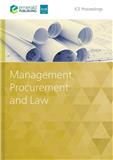 Proceedings of the Institution of Civil Engineers-Management, Procurement and Law《土木工程师学会会刊：管理、采购与法律》